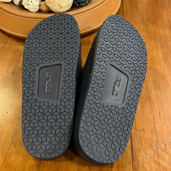 Polo Ralph Lauren Cayson Navy Blue Slides Sandals Shoes new Mens Sizes - Picture 10 of 13